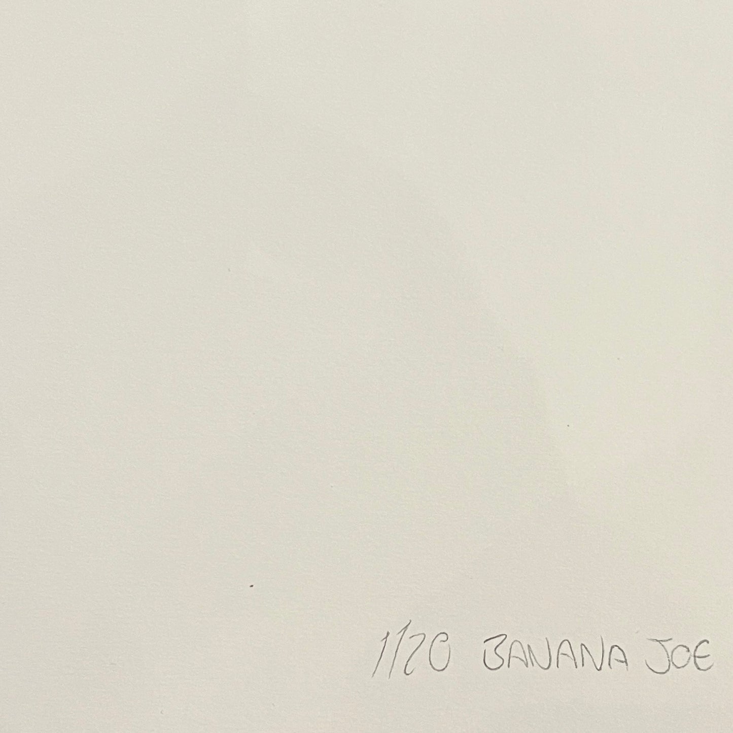 Dog save the king - hand finished - 1120 Banana Joe