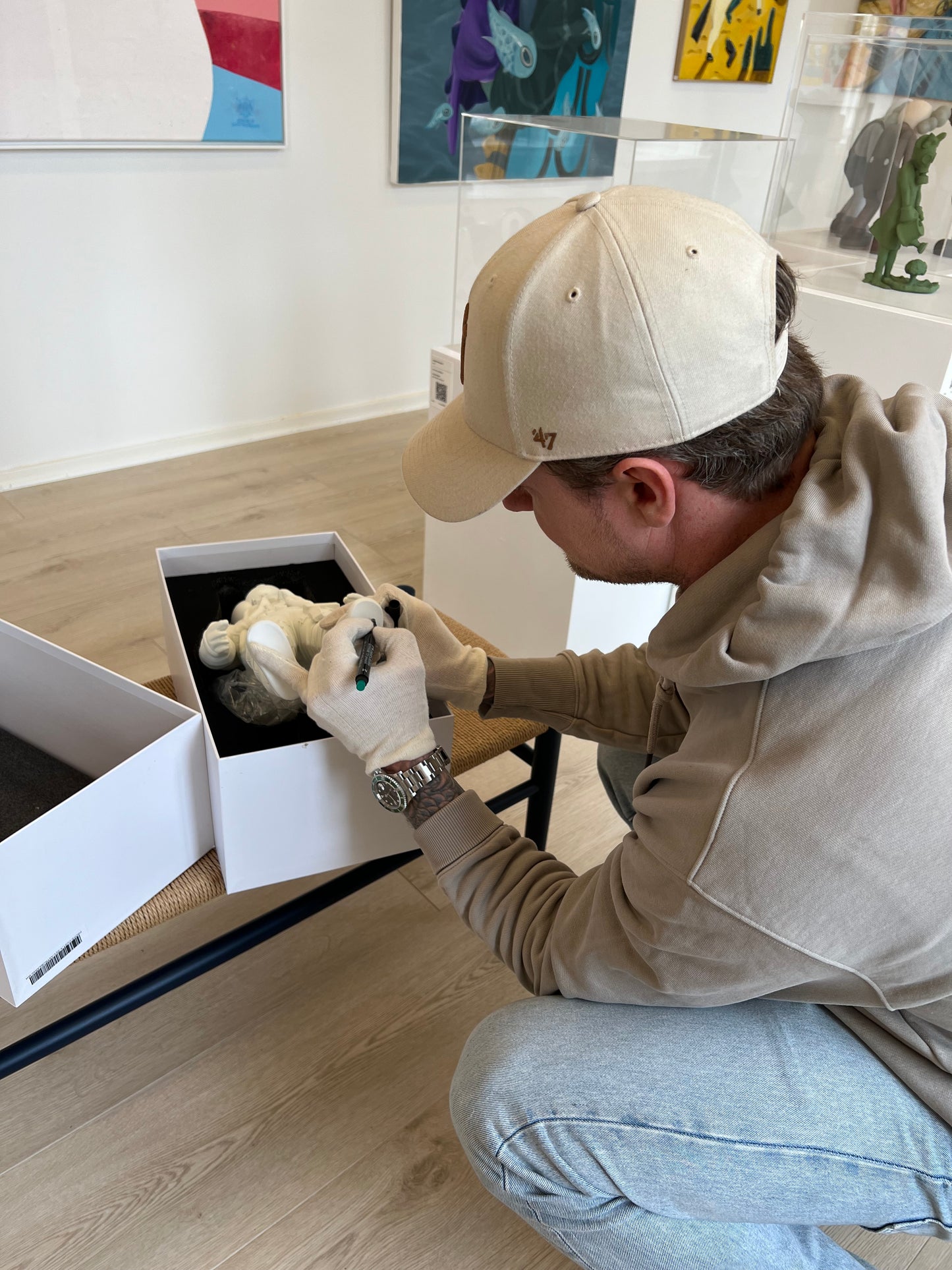 Astrobear black, Hand signed edition.