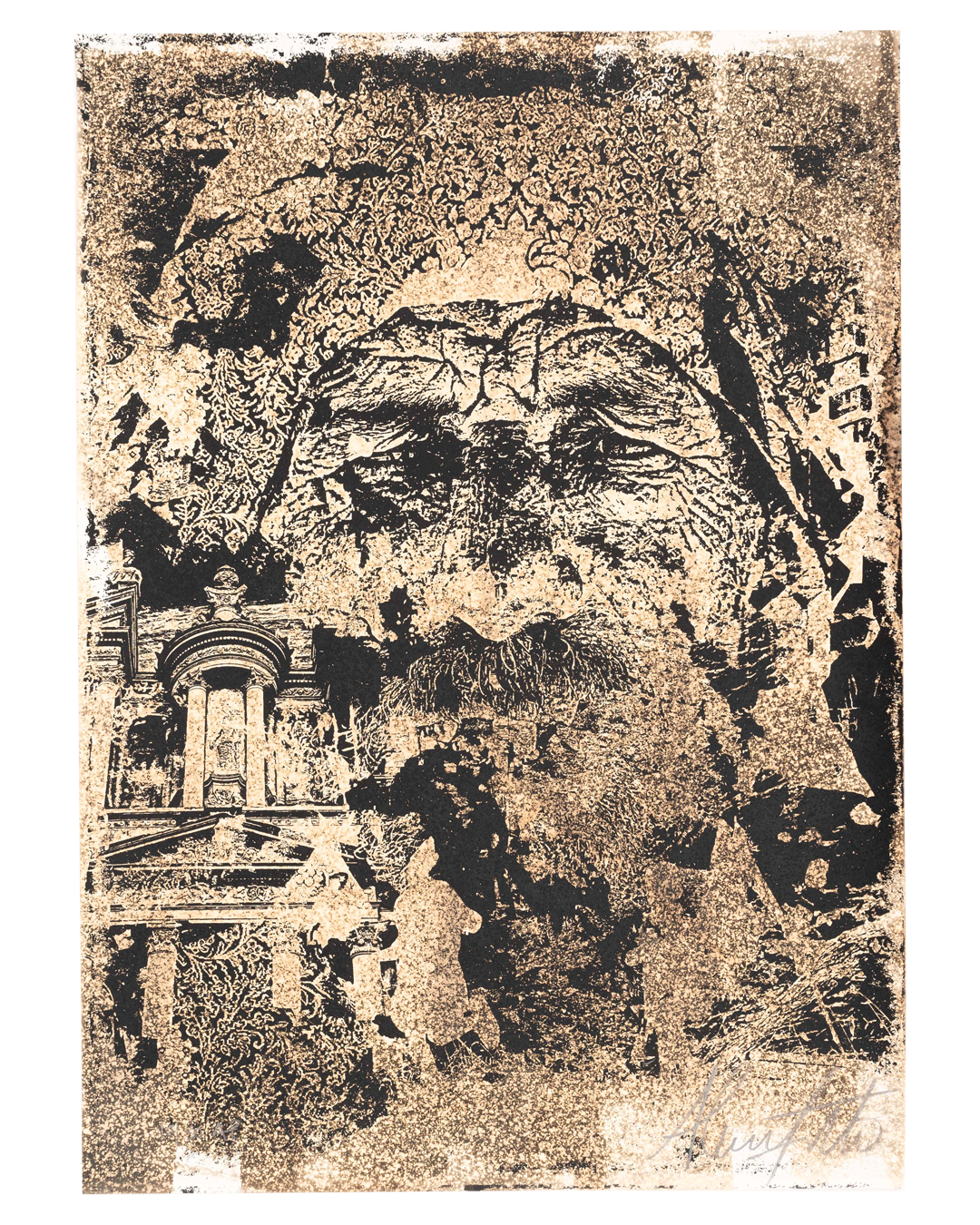 #093 - Alexandre Farto aka VHILS - Hand finished print.