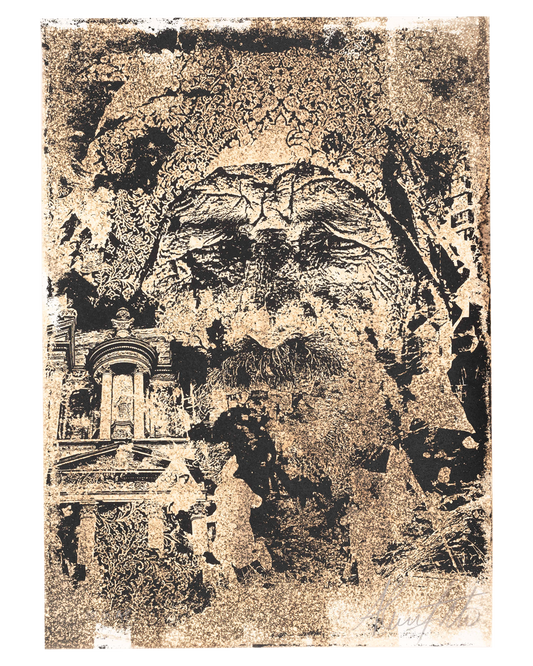 #093 - Alexandre Farto aka VHILS - Hand finished print.