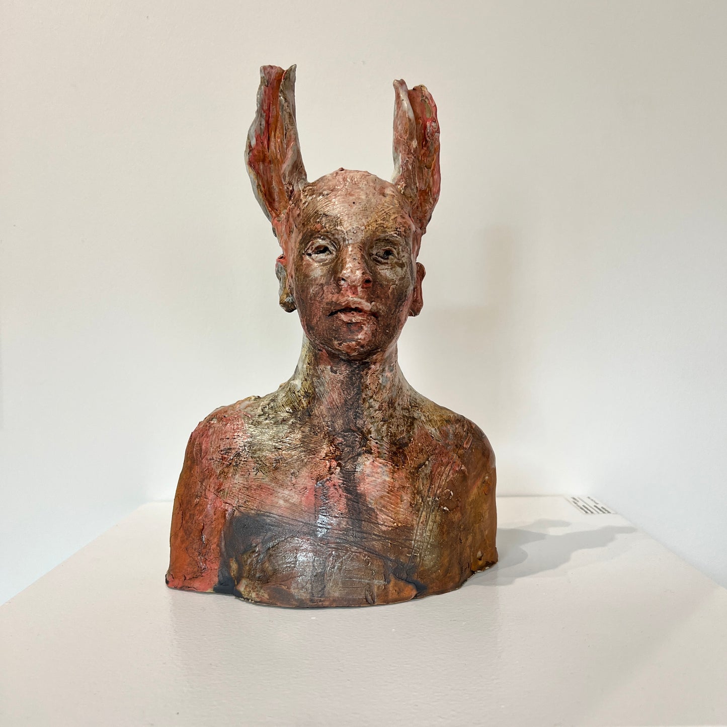 Faun with pink and gold