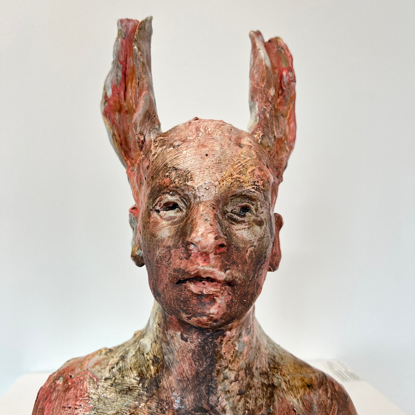 Faun with pink and gold