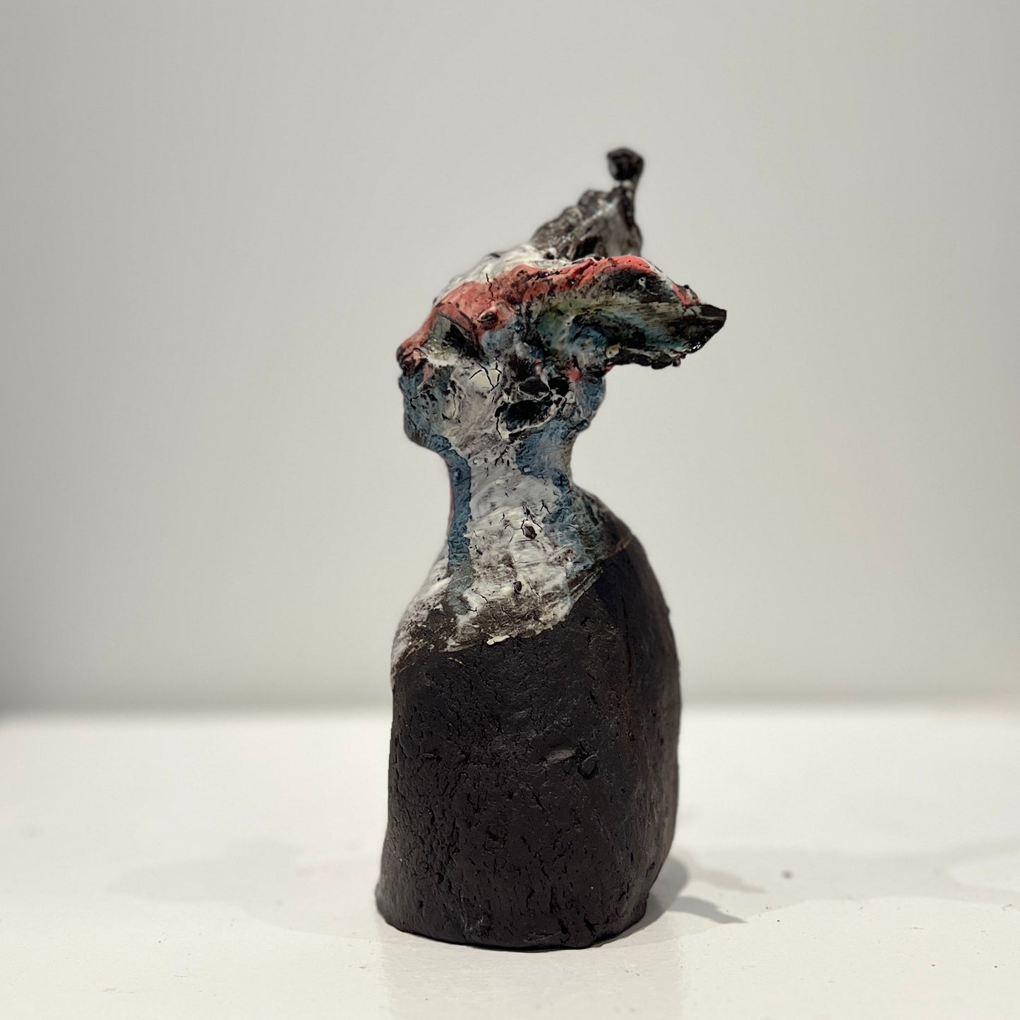 Small white and chocolat faun