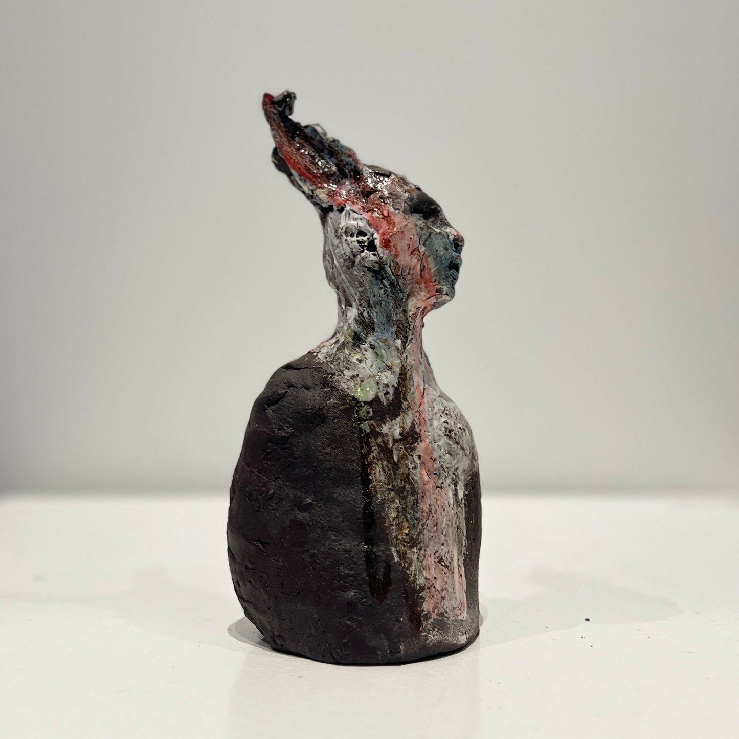 Small white and chocolat faun