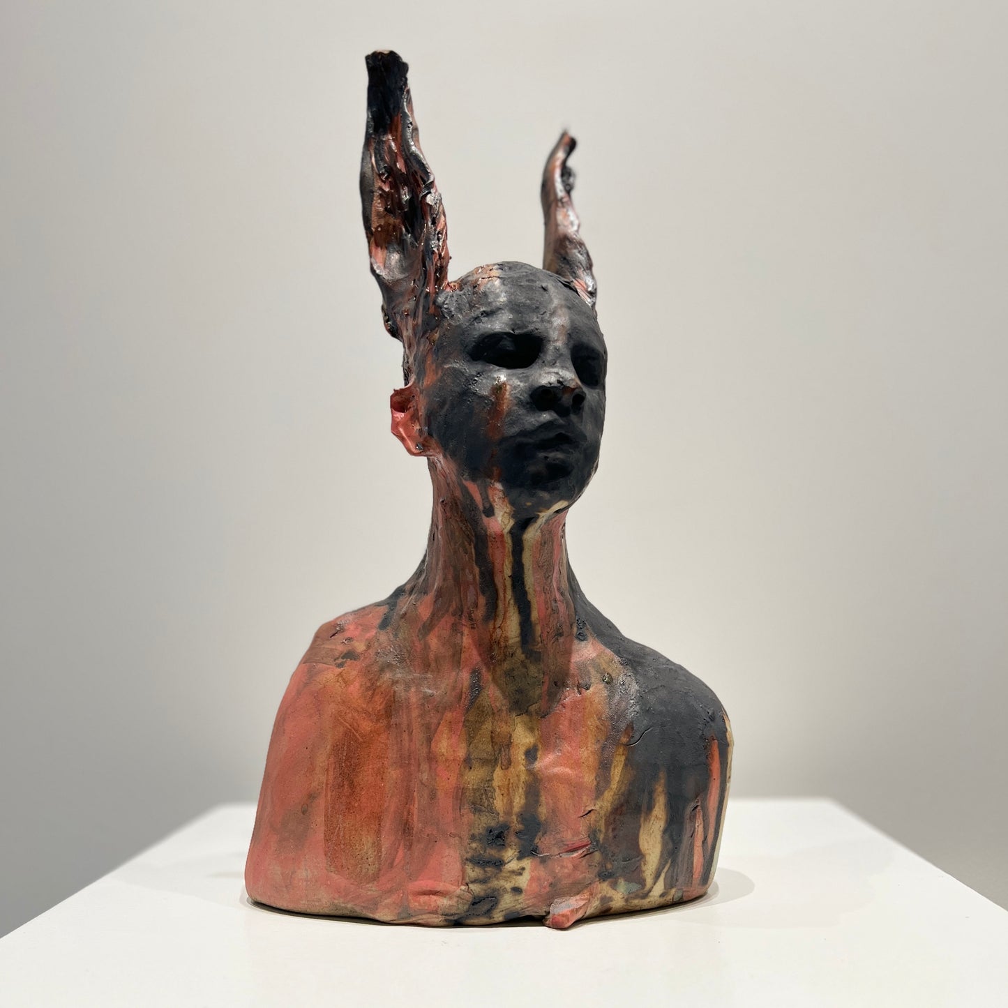 Faun with pink and orange