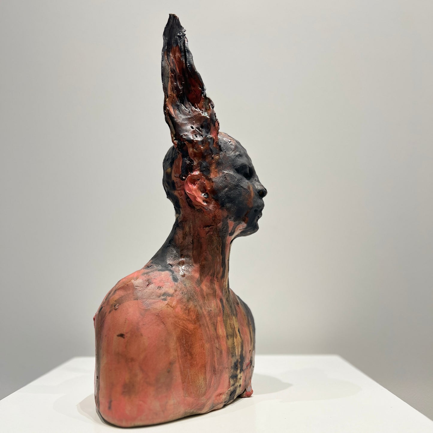 Faun with pink and orange