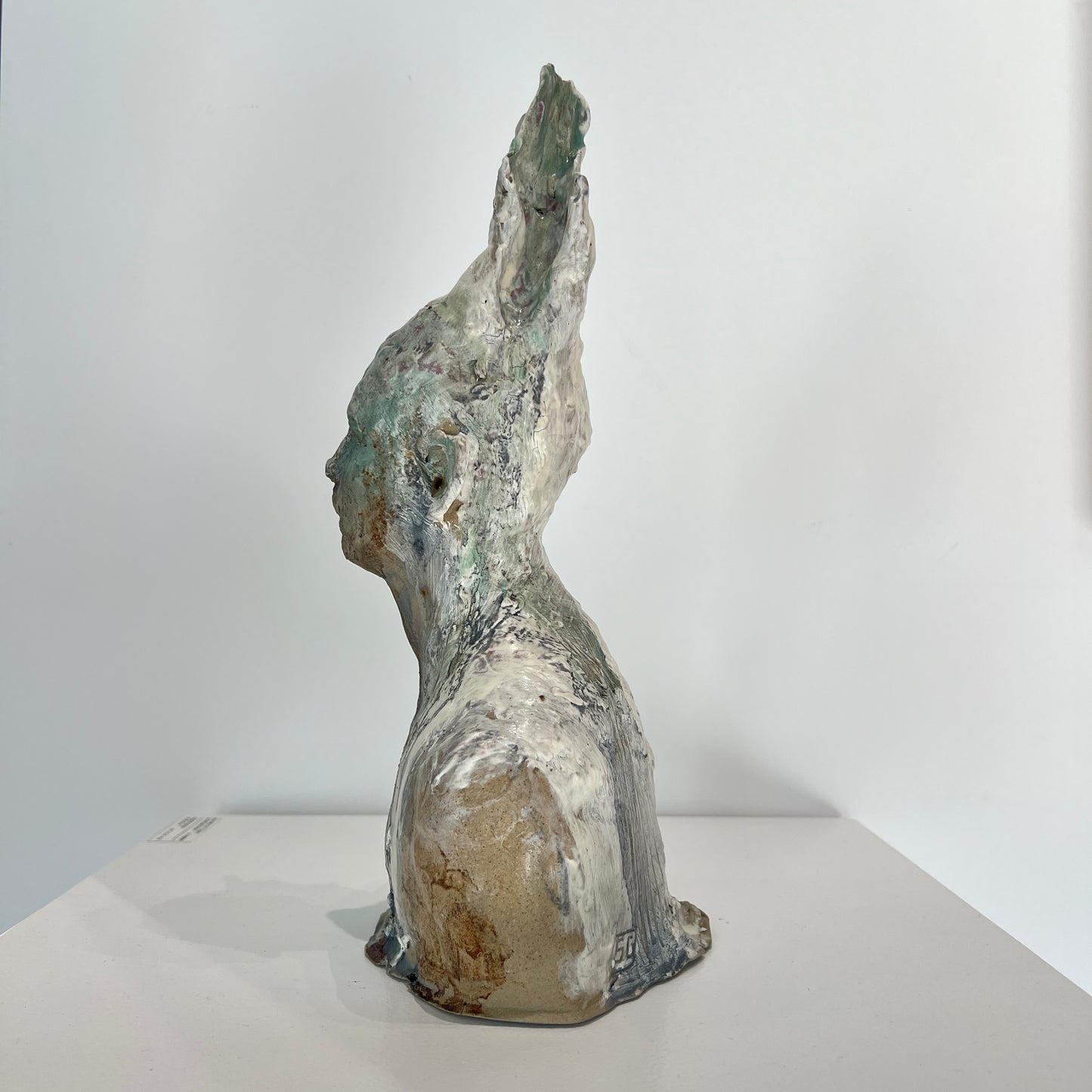 Faun with white