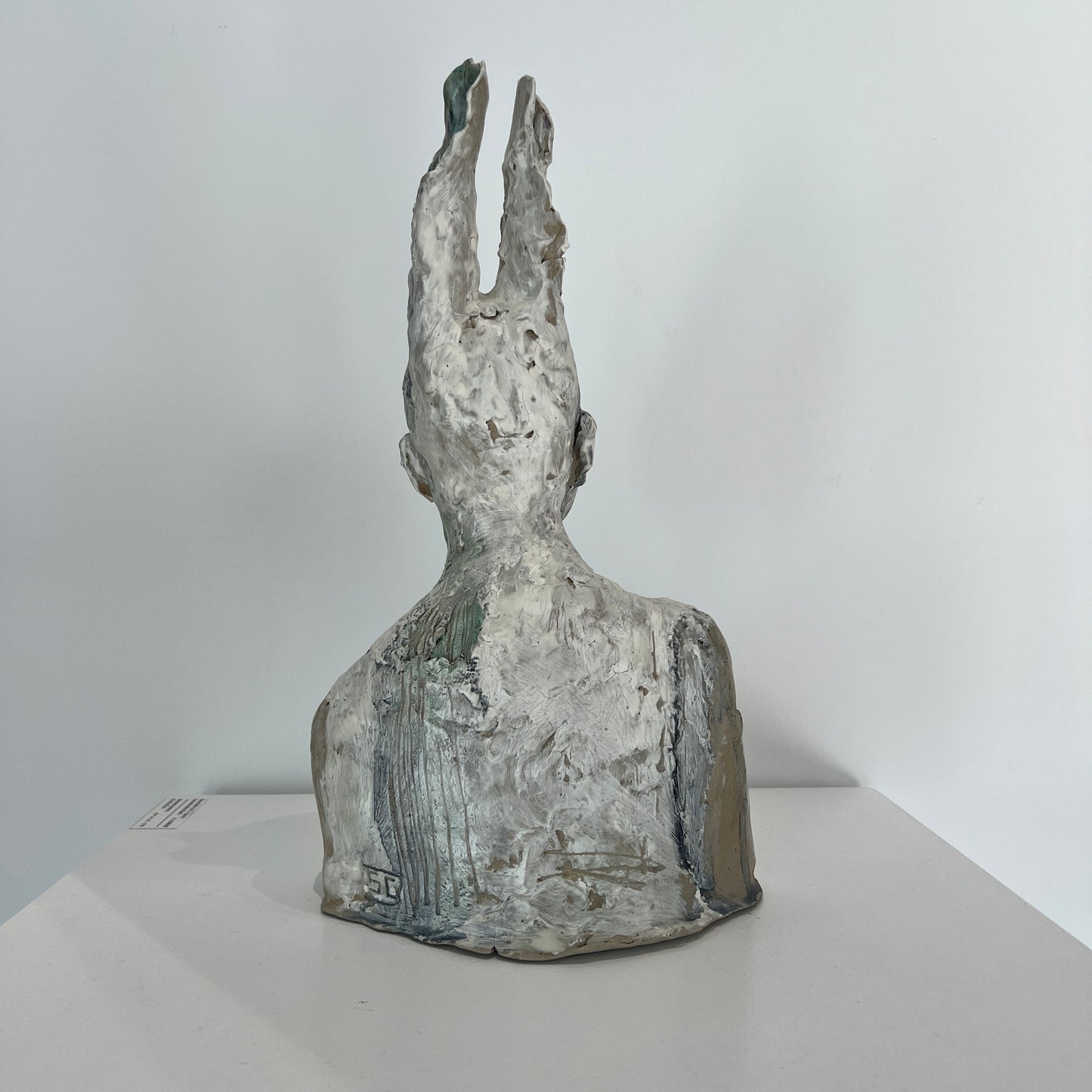 Faun with white
