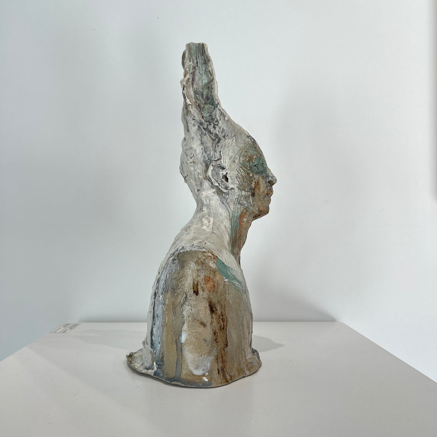 Faun with white