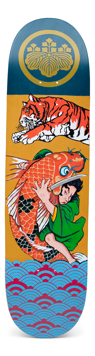 A Samurai fighting fish will never catch a tiger