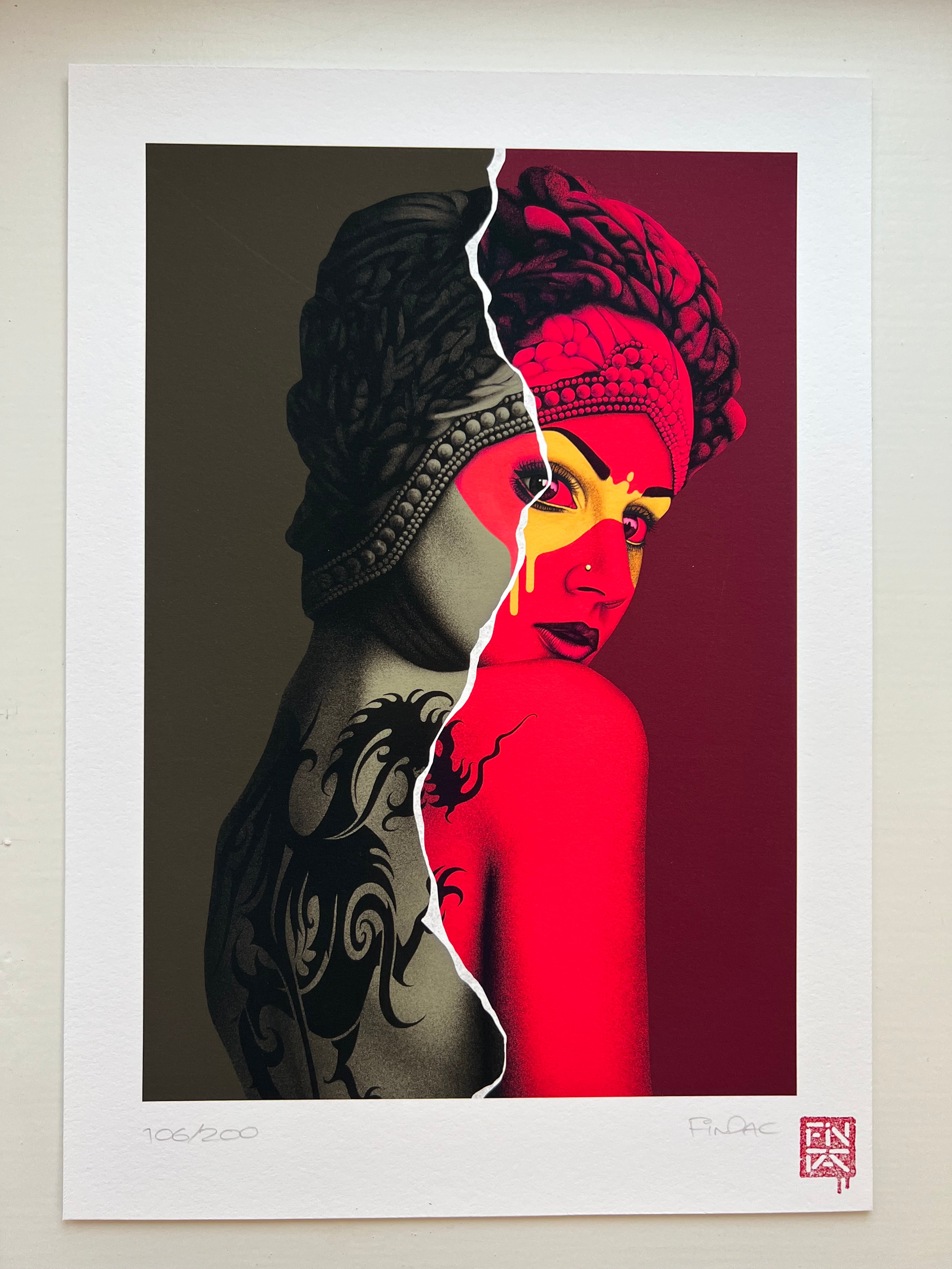 Fin Dac Afterglow book and limited edition print 106 / 200