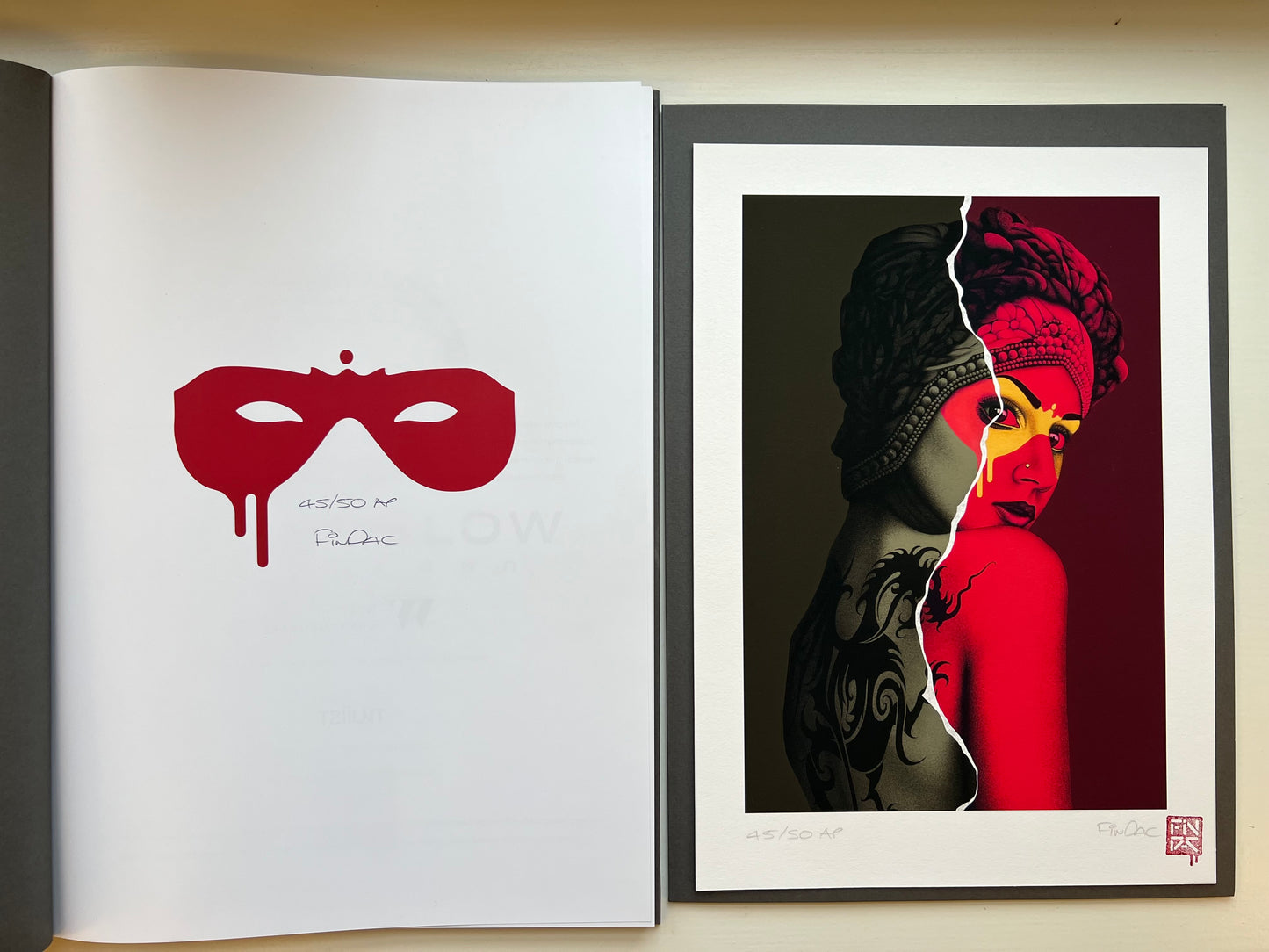 Fin Dac Afterglow book and limited edition print 106 / 200