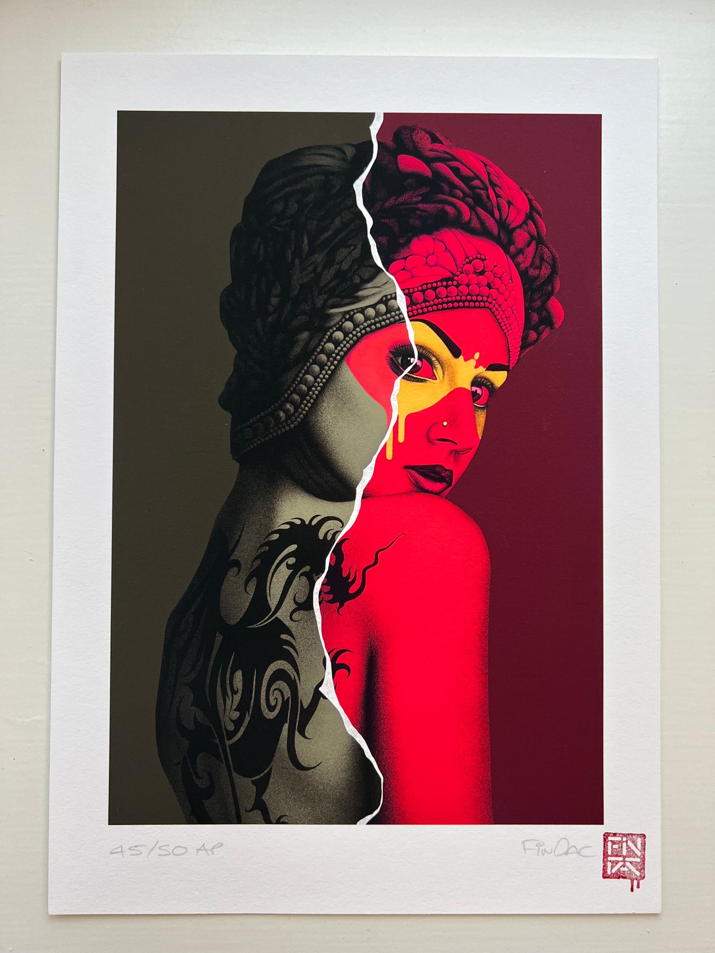 Fin Dac Afterglow book and Artist Proof print 45 / 50