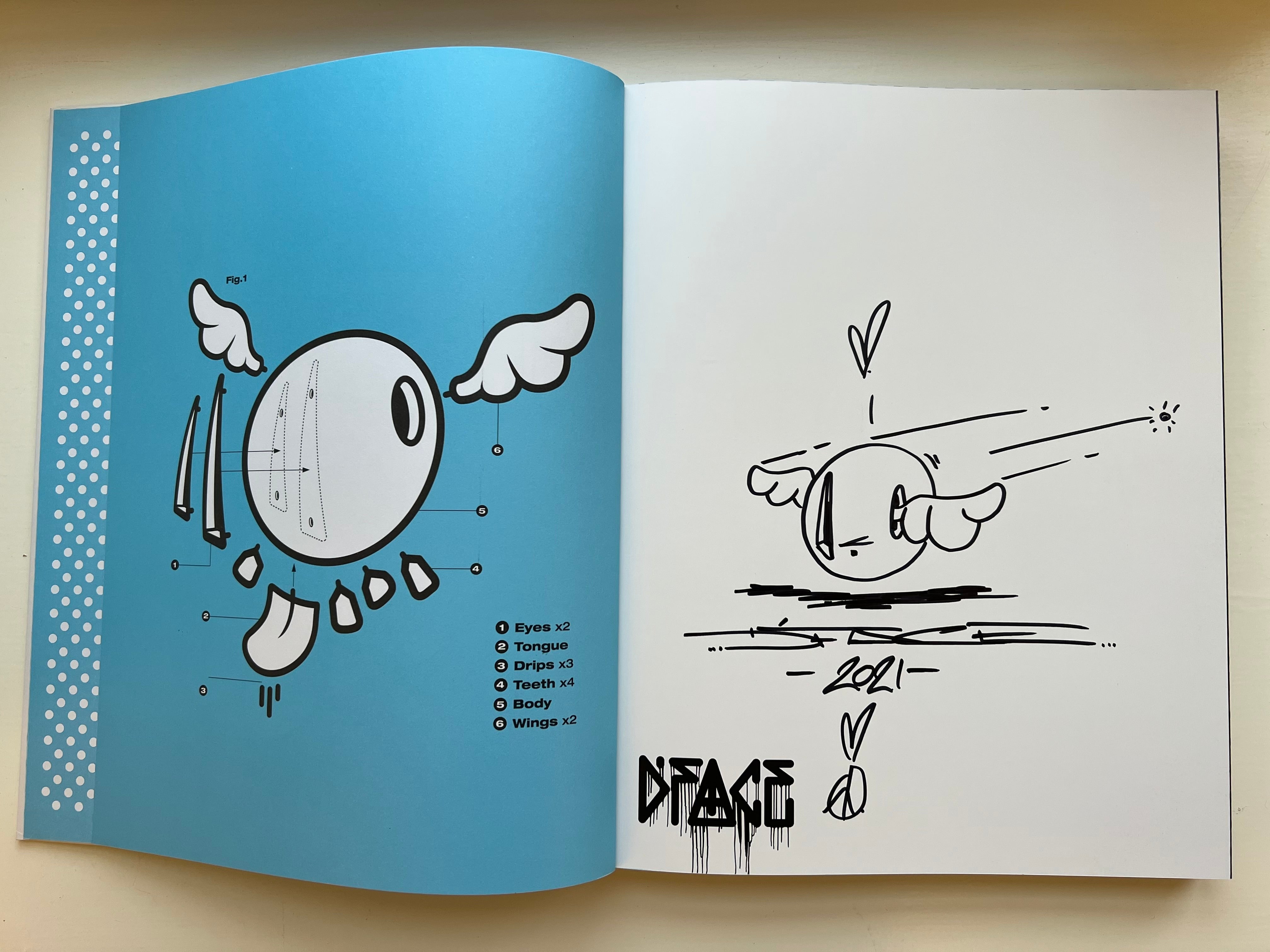 D*FACE The Monograph with unique drawing