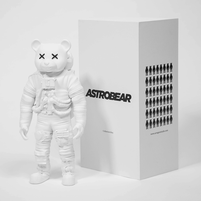 Astrobear white, Hand signed edition.