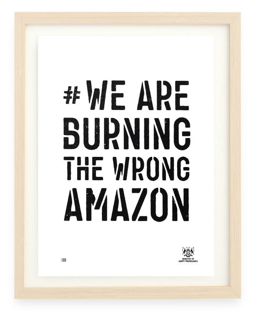 We Are Burning The Wrong Amazon